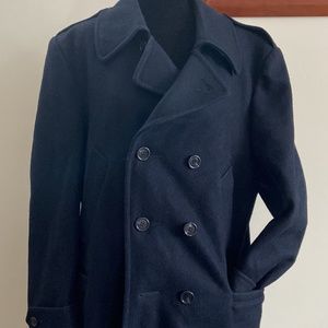 Vintage London Fog Pea Coat Size Large